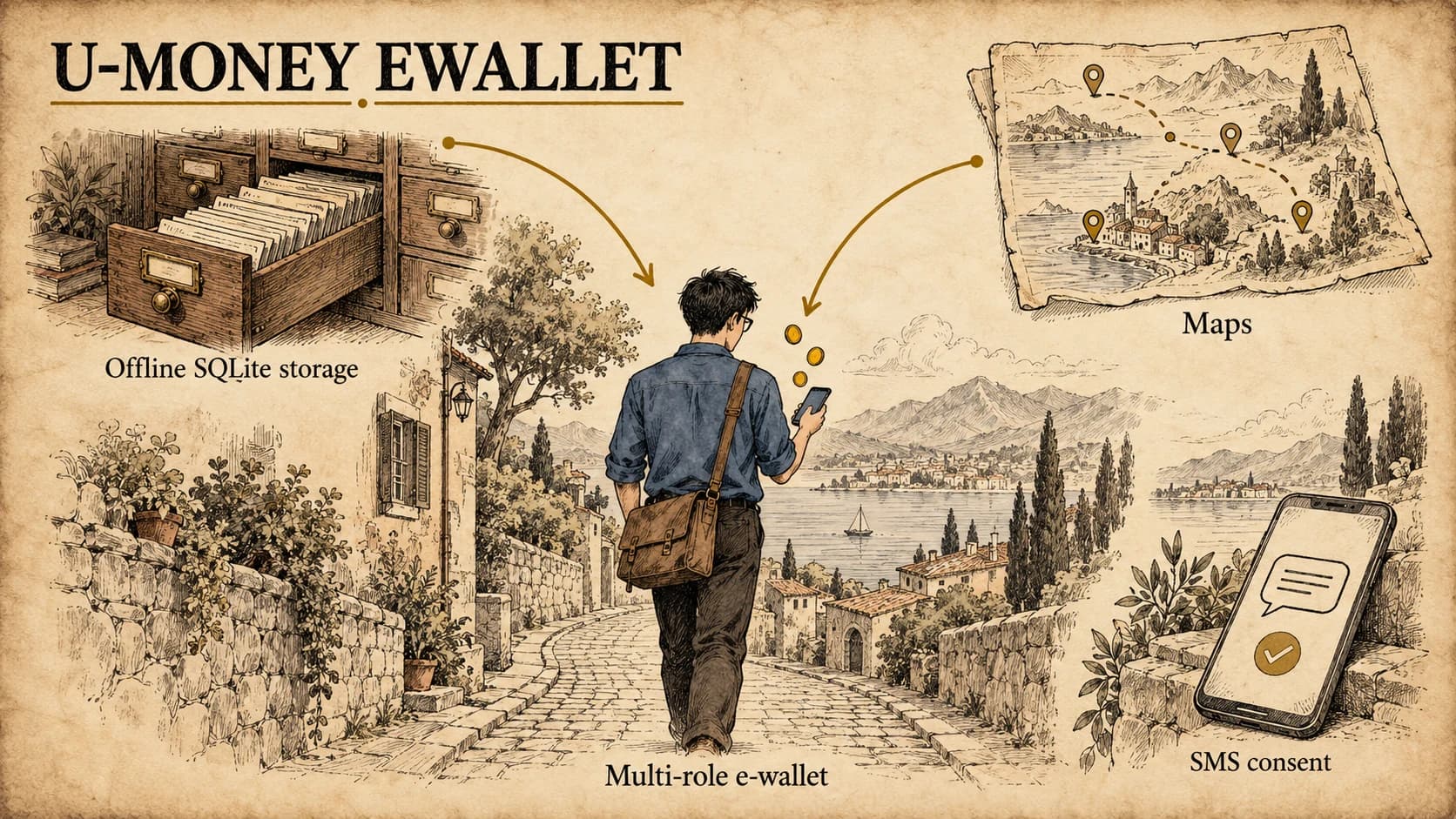 U-MONEY eWallet project preview